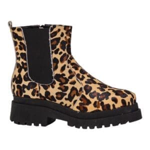 Coturno Alicia Tratorado Couro